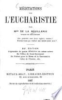Méditations sur l'eucharistie