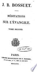 Méditations sur l'Evangile