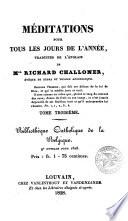 Méditatons pour tous les jours de l' année