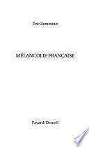 Mélancolie française