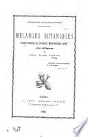Mélanges botaniques