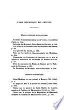 Mélanges d'histoire et d'archéologie bretonnes