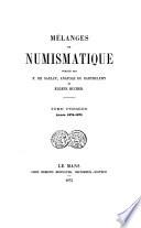 Mélanges de numismatique ...