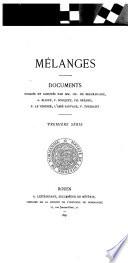 Mélanges