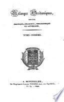 Mélanges occitaniques, recueil politique, religieux, philosophique et littéraire