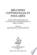 Mélusines continentales et insulaires