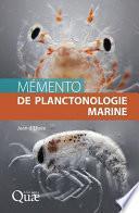 Mémento de planctonologie marine