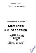 Mémento du forestier
