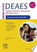Mémo-fiches DEAES - Diplôme d'Etat d'Accompagnant Educatif et Social