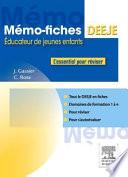 Mémo-fiches DEEJE, diplôme d'État d'éducateur de jeunes enfants