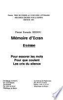 Mémoire d'écran
