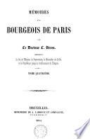 Mémoire d'un bourgeois de Paris