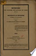 Mémoire d'un industriel des montagnes des Vosges