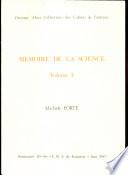 Mémoire de la science
