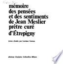 Mémoire des pensées et des sentiments