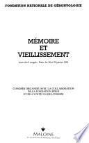Mémoire et vieillissement