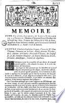 Memoire pour Claude, Jacques, et Louis Eveillard de La Forest, Heritiers d'Antoine Daniel Eveillard de la Forest leur frere..., Appellans d'une Sentence renduë par le Lieutenant Criminel du Chastelet le 31. Aoust 1728. et Intimés. Contre Charlotte-Catherine Sergent, Veuve de Me Isaac Thiroux..., André-Antoine Thiroux, dit S. Antoine... (signé Terrasson, Avocat)
