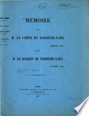 Mémoire pour m. le comte de Narbonne-Lara ...