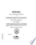 Mémoire sur l'action mutuelle d'un conducteur voltaīque et d'un aimant