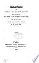 Mémoire sur l'origine japonaise