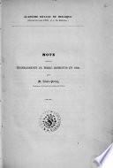 Mémoire sur les tremblements de terre de la péninsule italique
