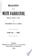 Mémoires [afterw.] Bulletin. 1827-1954.-Nouv. [entitled] Revue du Gévaudan
