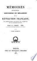 Mémoires anecdotiques