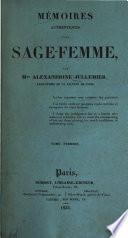 Mémoires authentiques d'une sage-femme