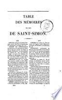 Mémoires complets et authentiques du Duc de Saint-Simon sur le siècle de Louis 14. et la régence, publiés pour la première fois sur le manuscrit original entièrement écrit de la main de l'auteur, par M. le Marquis de Saint-Simon ... Tome premier [-vingt-unième!