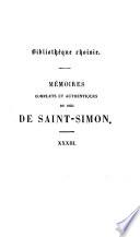 Mémoires complets et authentiques ...