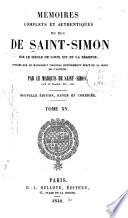 Mémoires complets et authentiques ...