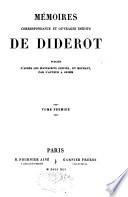 Mémoires, correspondance et ouvrages inédits