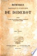 Mémoires, correspondance et ouvrages inédits. Publiés d'après les manuscrits confiés ... à Grimm