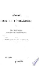Mémoires couronnés et mémoires des savants étrangers