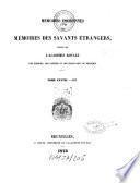 Mémoires couronnés et mémoires des savants étrangers