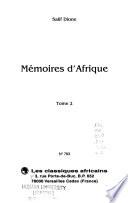 Mémoires d'Afrique