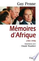 Mémoires d'Afrique