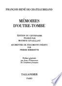 Mémoires d'outre-tombe: 1828-1830