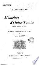 Mémoires d'Outre-Tombe