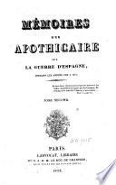 Mémoires d'un apothicaire sur la guerre d'Espagne