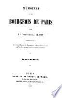 Mémoires d'un bourgeois de Paris