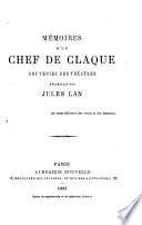 Mémoires d'un chef de claque