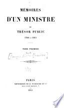 Mémoires d'un ministre du trésor public, 1780-1815