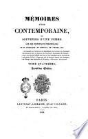 Mémoires d'une contemporaine, ou Souvenirs d'une femme sur les principaux personnages de la République, du consulat, de l'empire, etc. Tome premier [-huitième]
