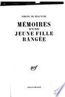 Mémoires d'une jeune fille rangée
