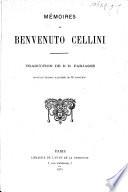 Mémoires de Benvenuto Cellini. Traduction de D. D. Farjasse. Nouvelle édition illustrée de 60 gravures