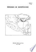 Mémoires de biospéologie