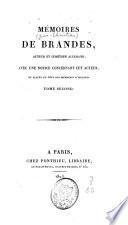 Mémoires de Brandes, auteur et comédien allemand, avec une notice concernant cet acteur et placée en tête des mémoires d'Iffland