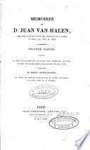 Mémoires de D. Juan van Halen, chef d'état-major d'une des divisions de l'armée de mina, en 1822 et 1823