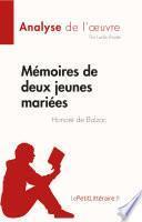 Mémoires de deux jeunes mariées de Honoré de Balzac (Fiche de lecture)